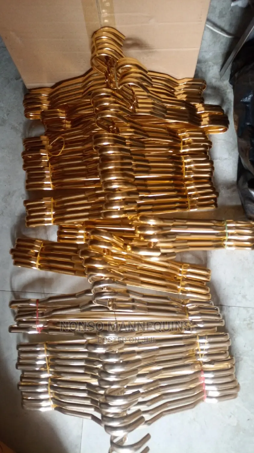 Luxury High Quality Gold, Rose Gold and Chrome Hangers
