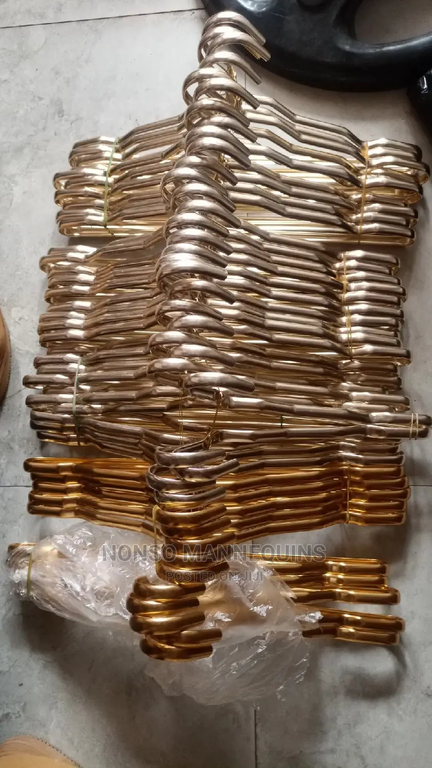 Luxury High Quality Gold, Rose Gold and Chrome Hangers
