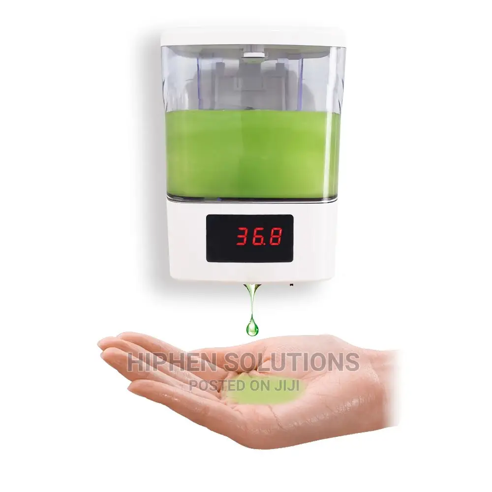 Model Liquid Soap Dispenser With Thermometer