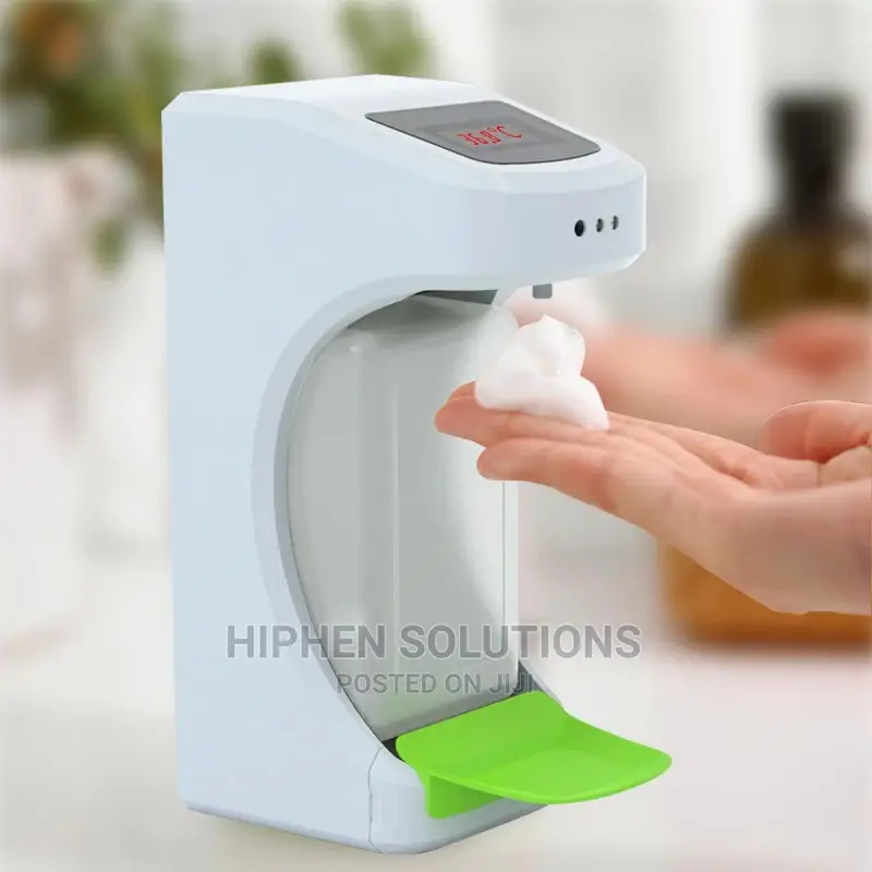 Soap Dispenser With Body Temperature Measurement