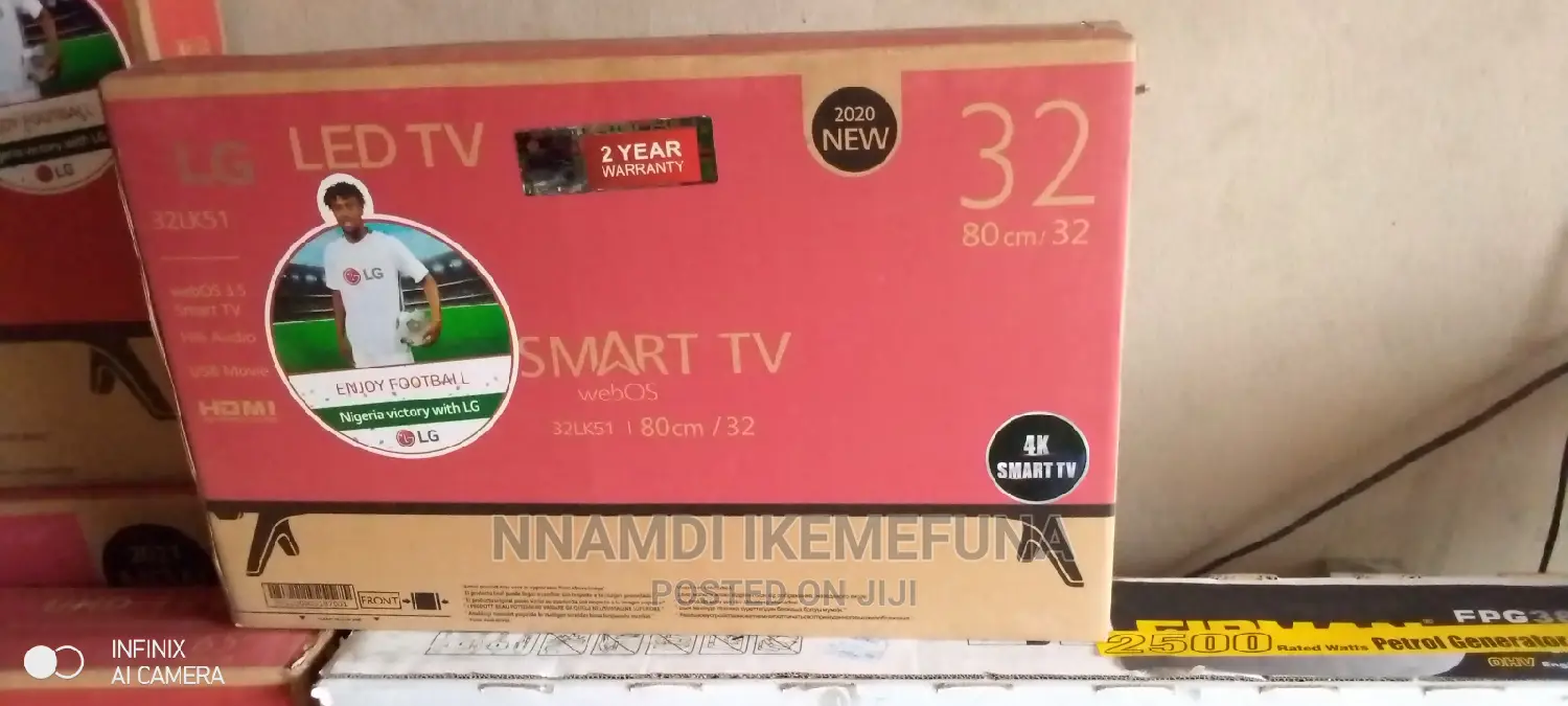 A Brand New LG 32 Inches Smart Television Is for Delivery