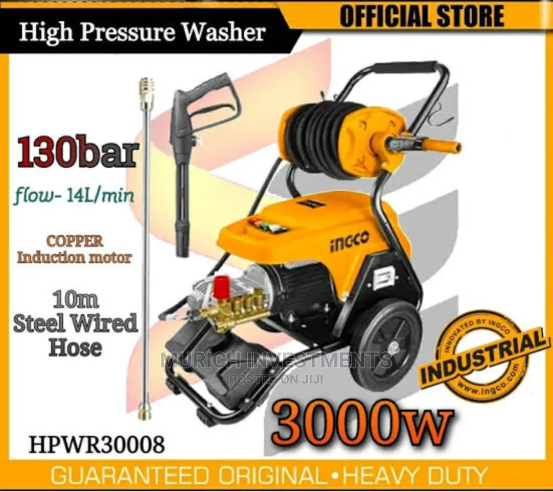Ingco High Pressure Washer (For Commercial Use) Hpwr30008