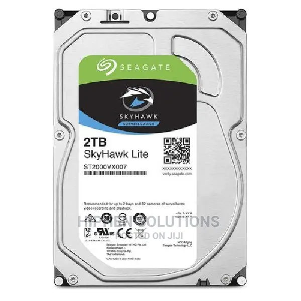 Western Digital CCTV Surveillance Hard Drive - SATA HD - 2TB