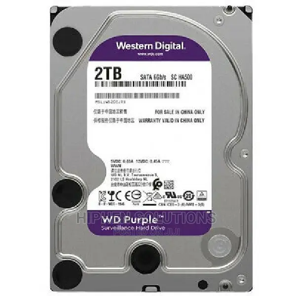 2 Tb Terabyte CCTV Hard Drives