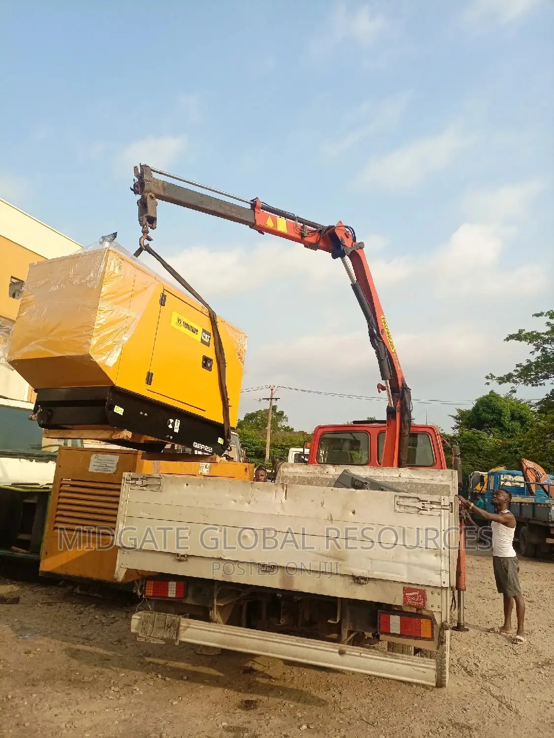 Smart Portable Hiab for Rental Services