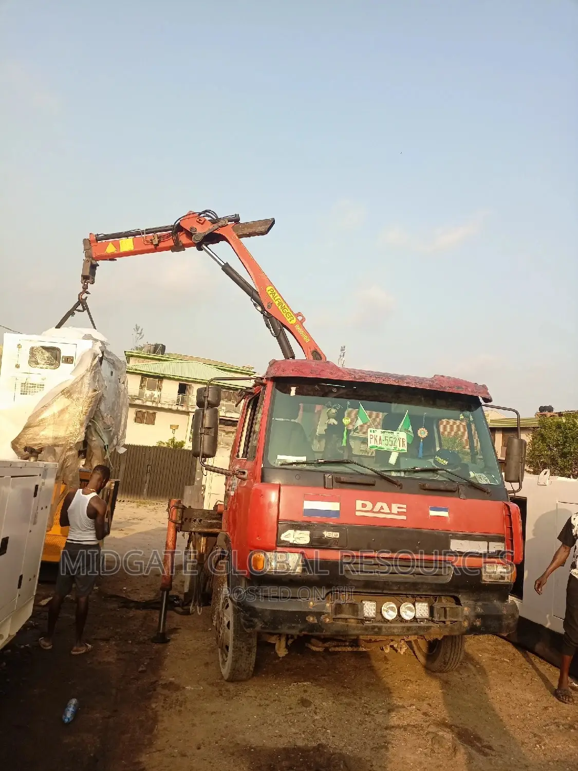 Smart Portable Hiab for Rental Services