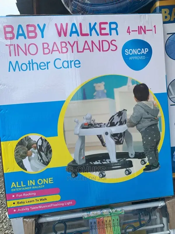 Baby Walker With Pusher And Music