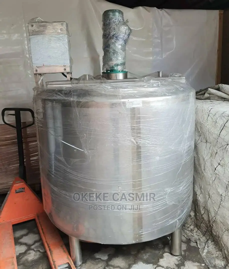 Pasteurizer Mixer 1000 Liters