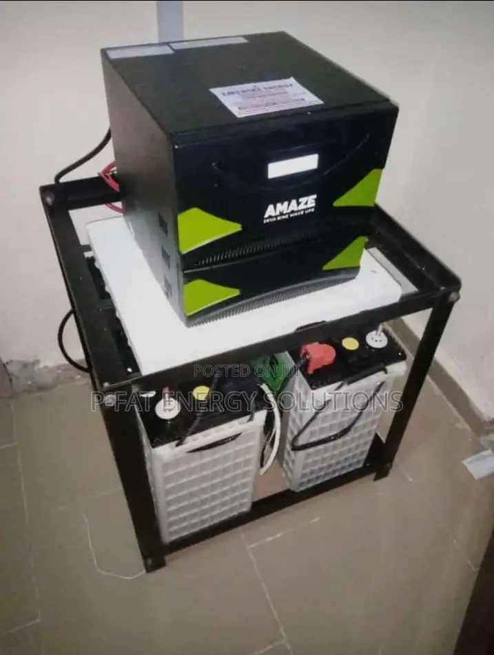 3.5kva 2batteries 6panels Solar System