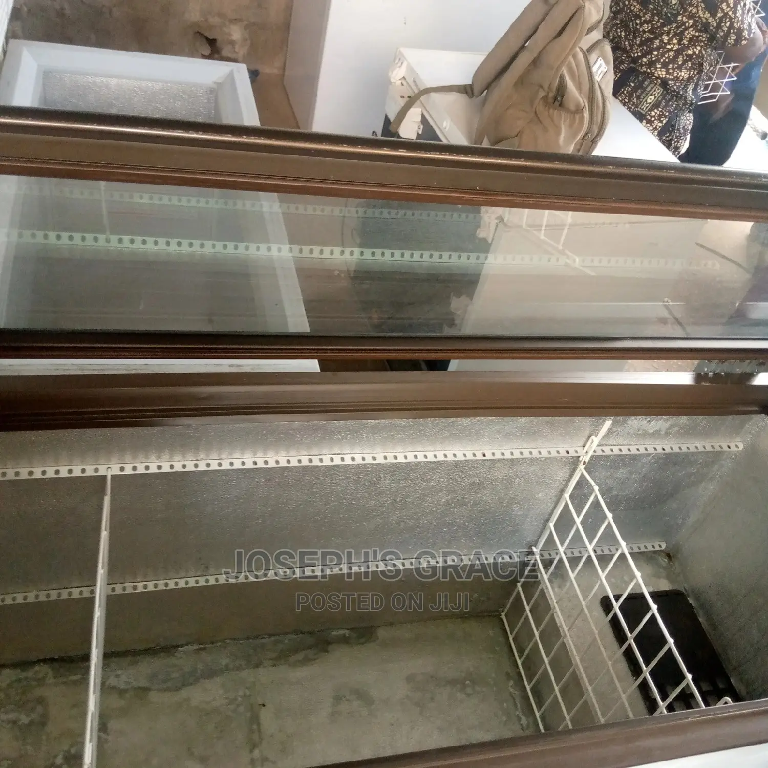 Industrial Open Display Freezer.