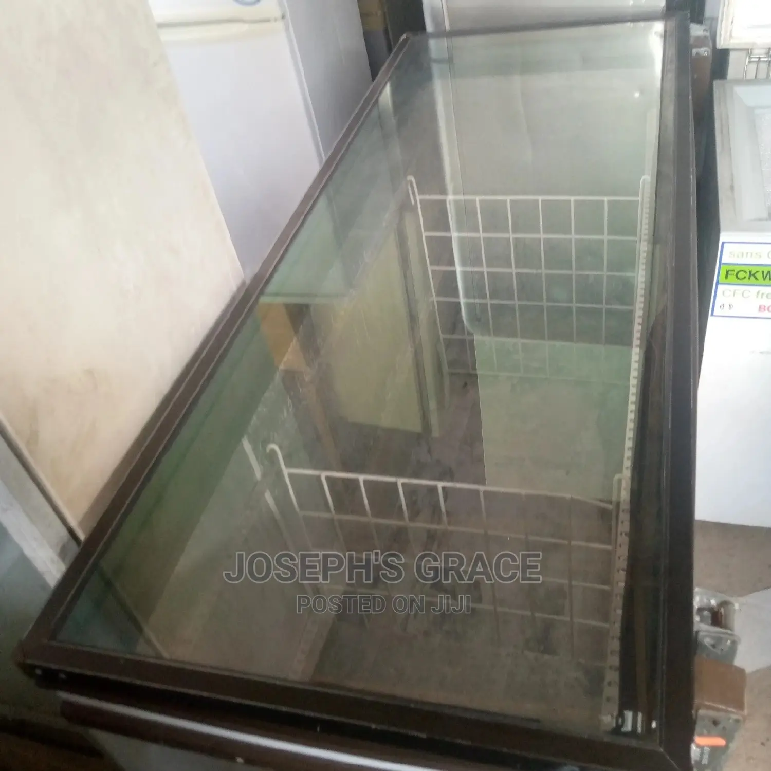 Industrial Open Display Freezer.
