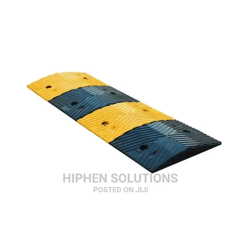 1/6 Custom Yellow and Black 50mm Rubber Speed Hump