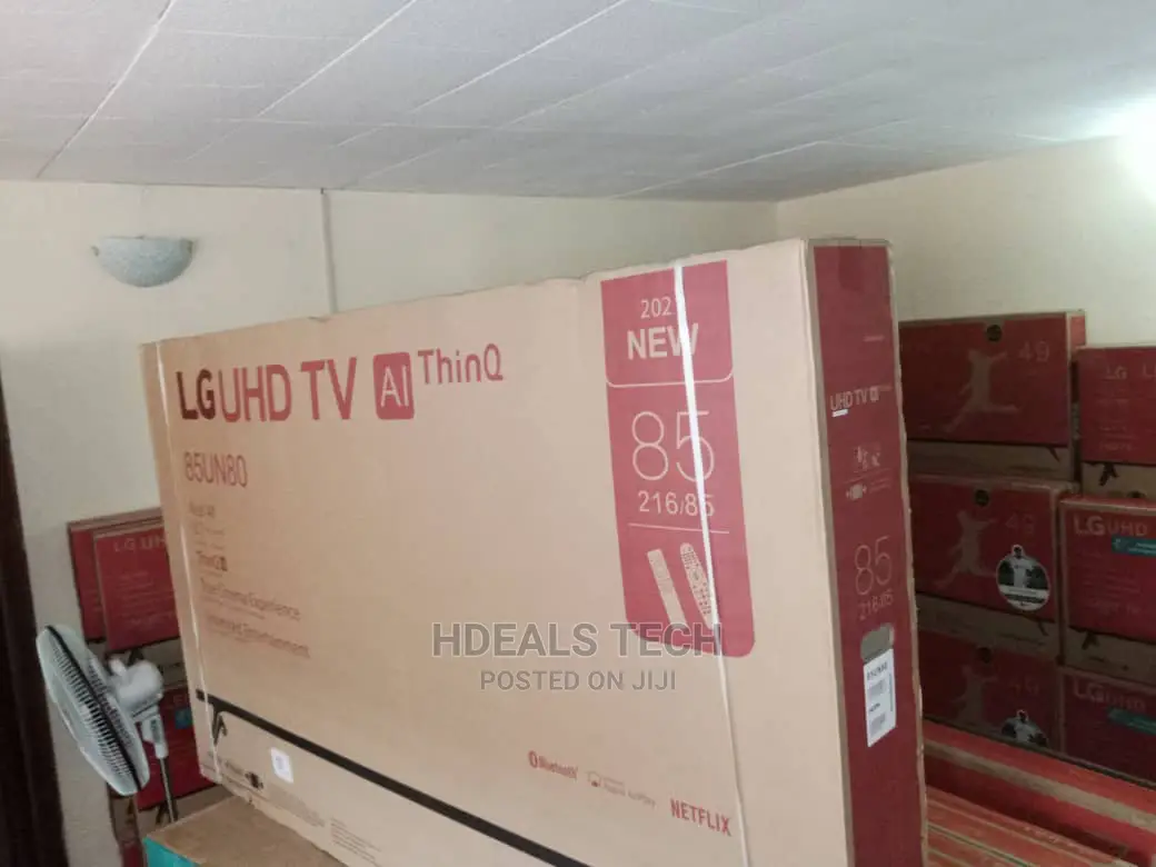 LG 85inches Smart Real 4K Bluetooth TV With Netflix, Youtube