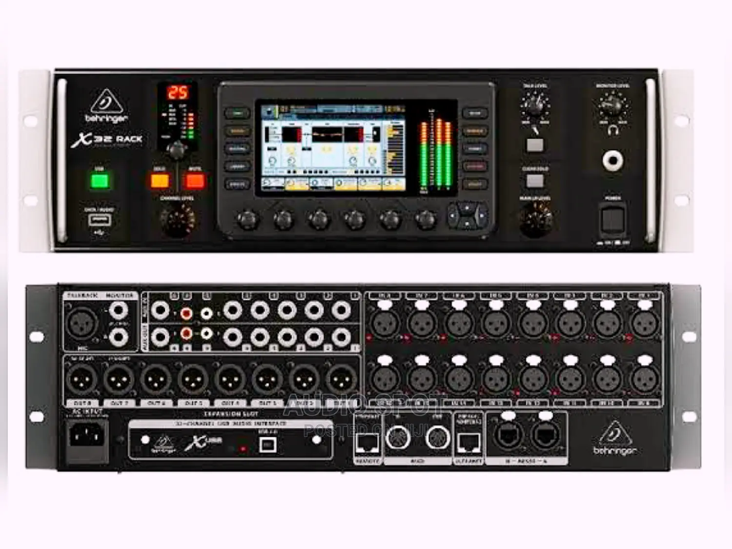 Behringer X32 Rack 40-input Channel, 25-bus, Digital Mixer