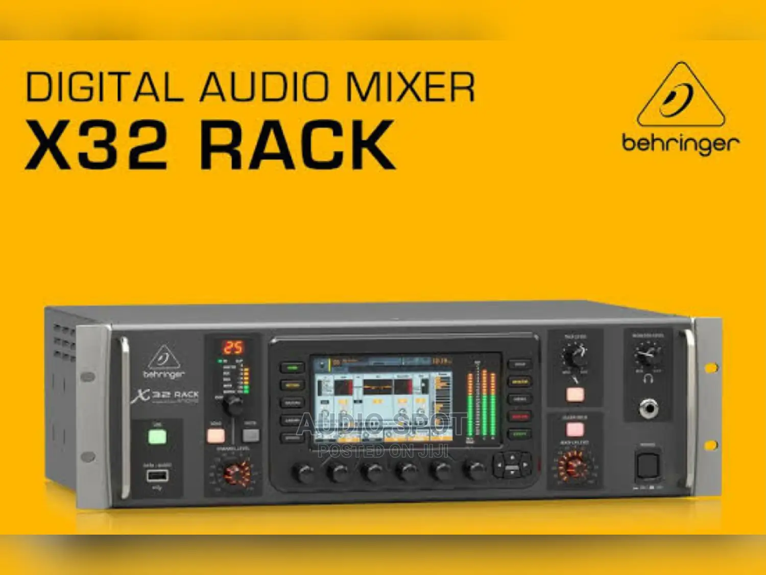 Behringer X32 Rack 40-input Channel, 25-bus, Digital Mixer