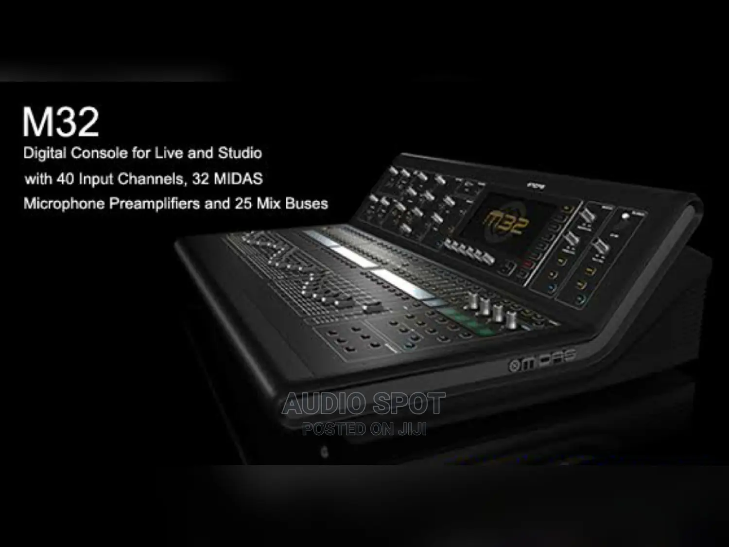 M32 Midas Digita Live And Studio With 40 Input Channels,