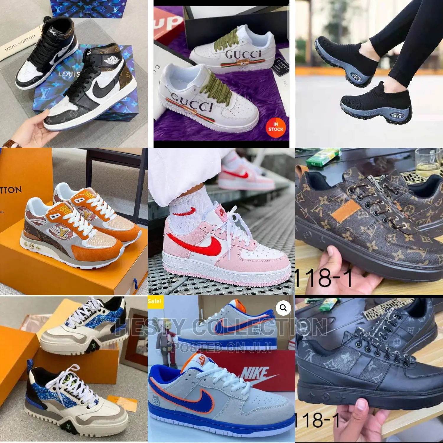 Designer Sneakers: Nike Louis Vuitton Adidas Jordan