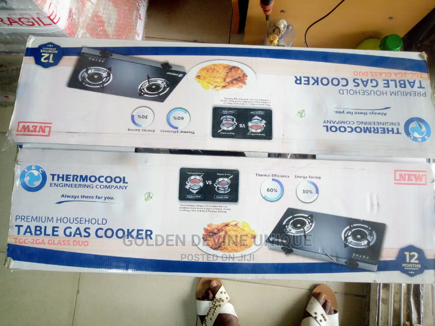Thermocool Glass Top Cooker