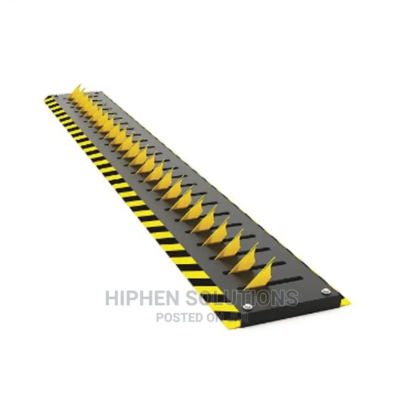 Speed Bump Road Killer With Tire Spikes