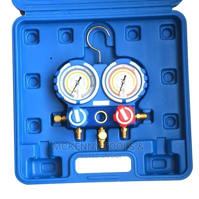 Cooling Manifold Pressure Gauge AC Scale Refrigerator Guage