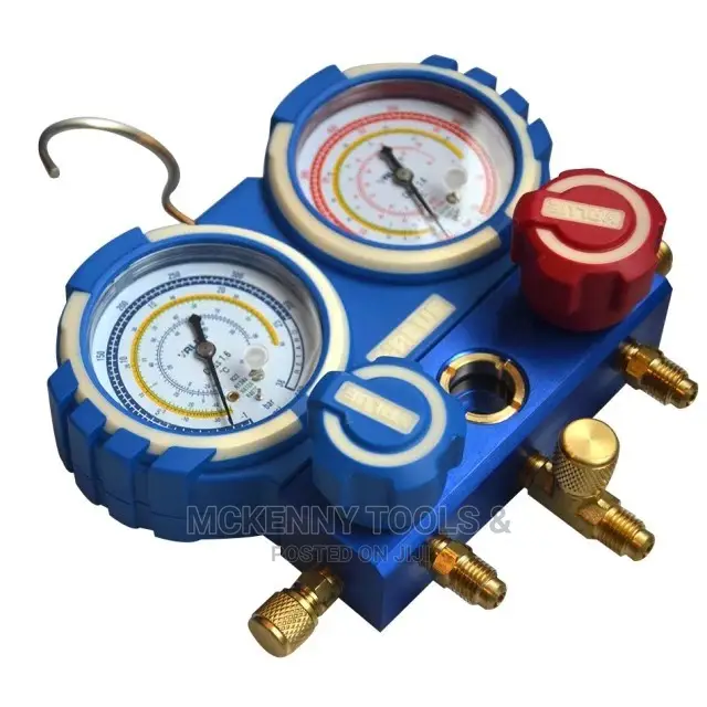 Cooling Manifold Pressure Gauge AC Scale Refrigerator Guage
