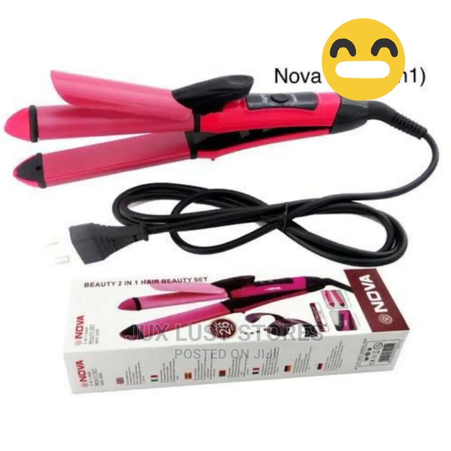 2 In 1 Hair Straightener And Curler