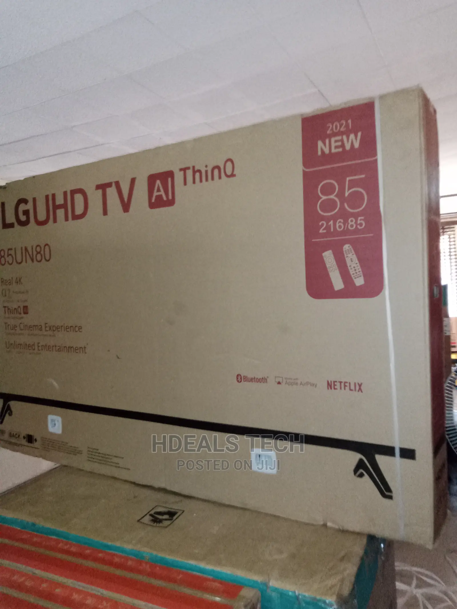 85 Inches LG Real Unlimited Entertainment