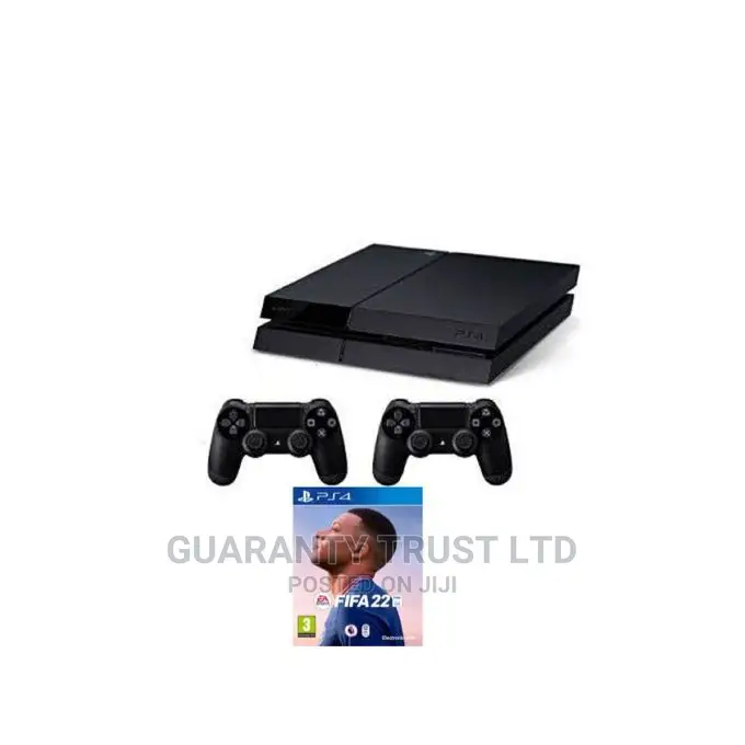 Ps4 Slim Console + 2 Pads + Fifa 22 Games