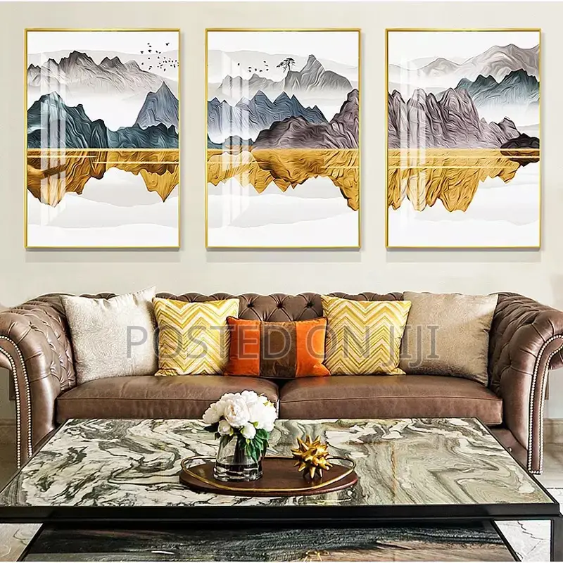 Acrylic Glass Frame Crystal Porcelain Painting