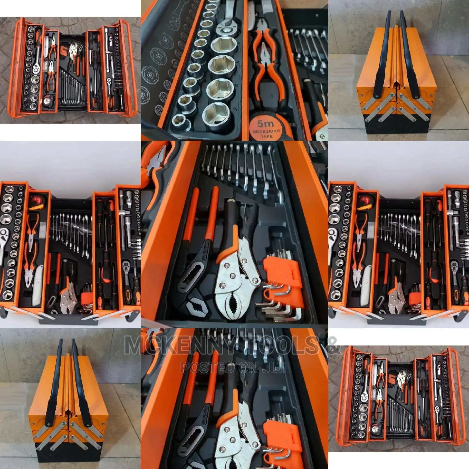 85-Piece Wrench Tool Set - Repair/Home Hand Tool Kit Toolbox