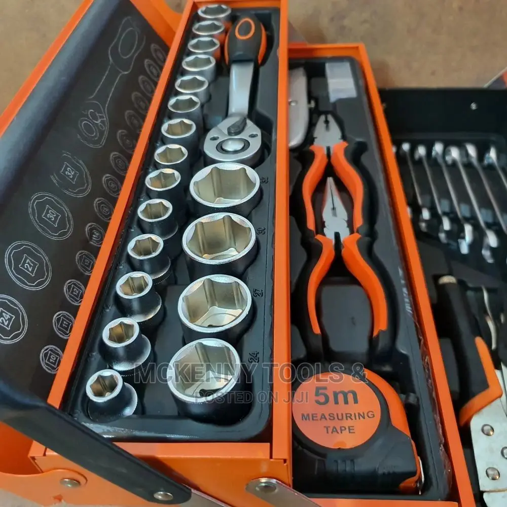 85-Piece Wrench Tool Set - Repair/Home Hand Tool Kit Toolbox