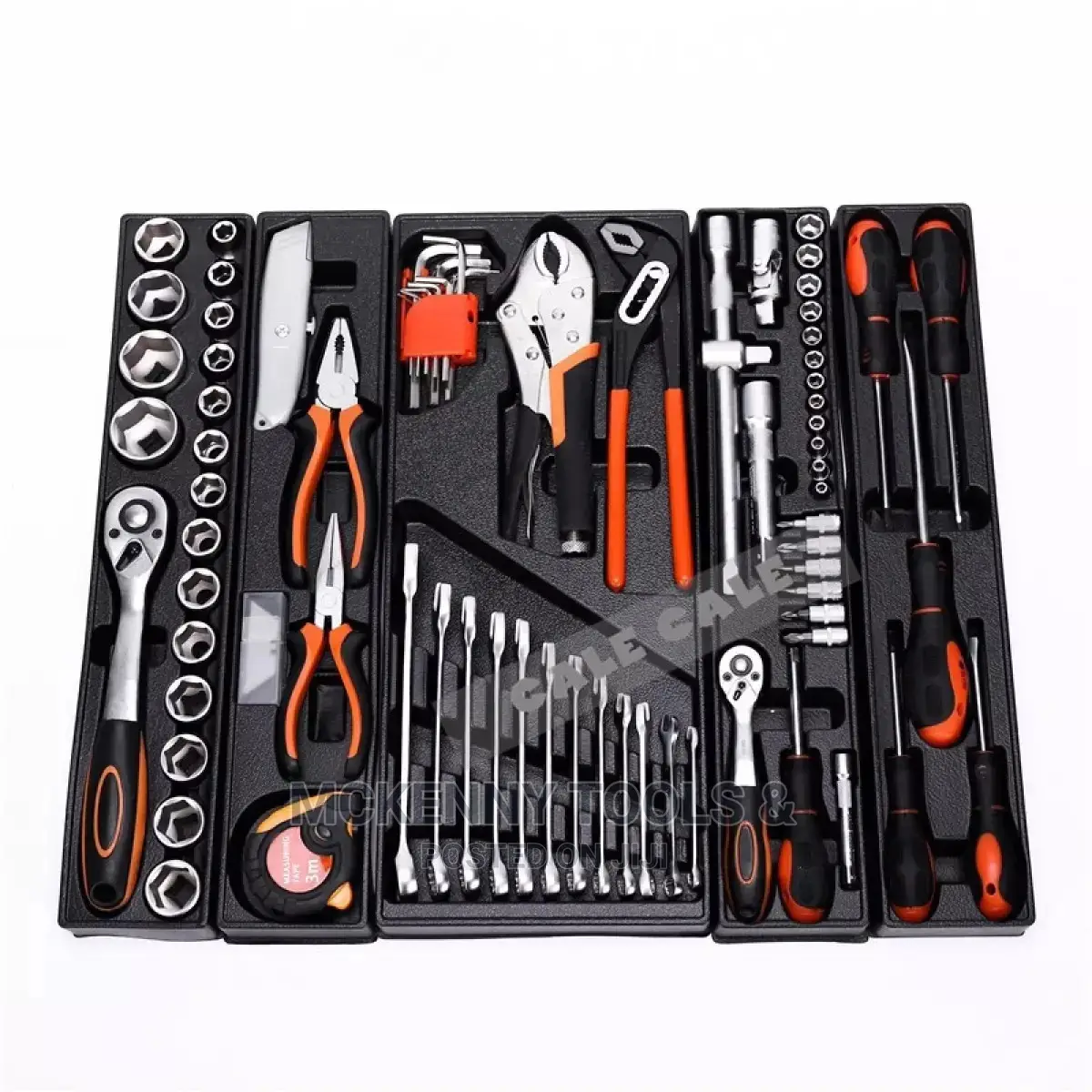 85-Piece Wrench Tool Set - Repair/Home Hand Tool Kit Toolbox