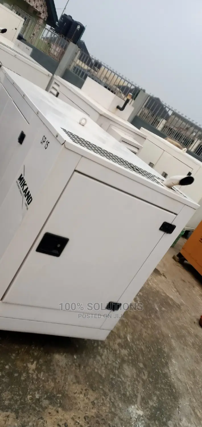 15KVA Perkins (Mikano) Sound Proof Generator for Sale.