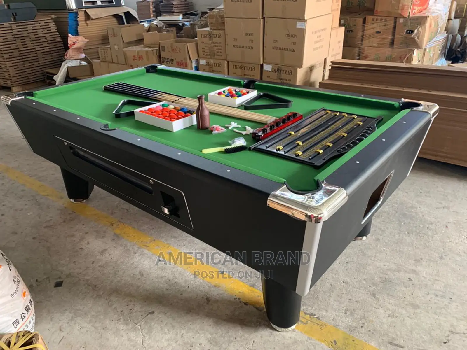 Coin Snooker Board With Double Accessories (Brand New)