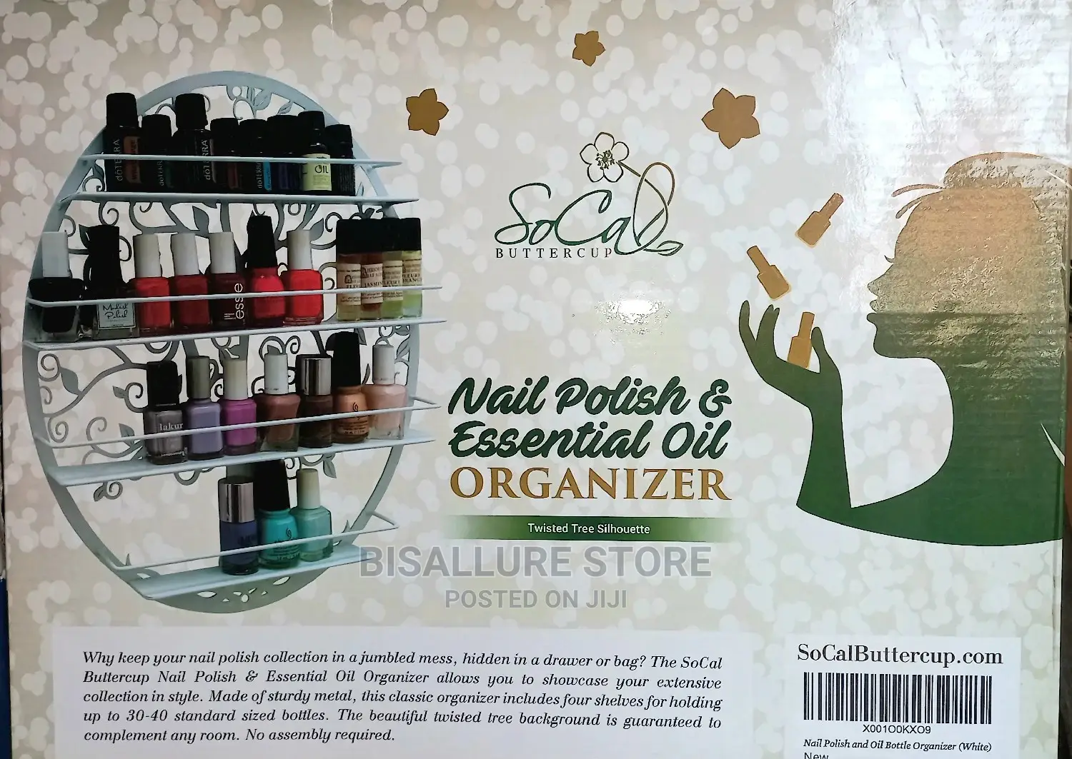 Nail and Polish Essential Oil Storage Organizer