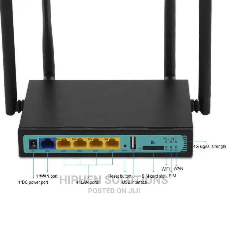 Internet Lte Wireless 4G Router With Lan Port