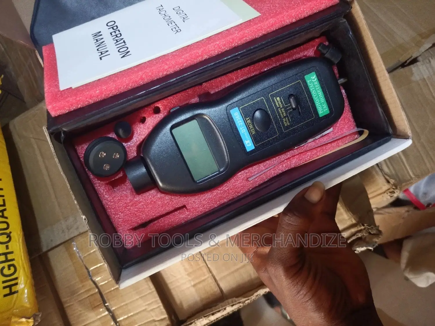 Digital Tachometer Photo/Contact