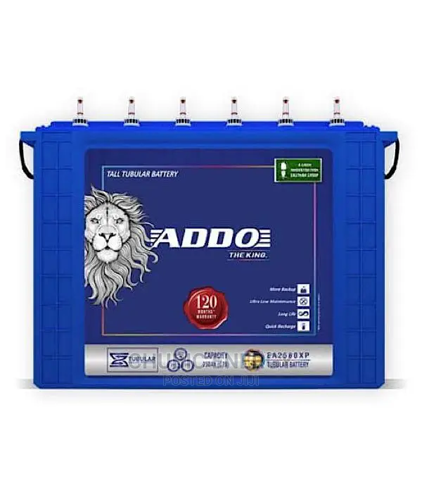ADDO 220ah Tubular Battery