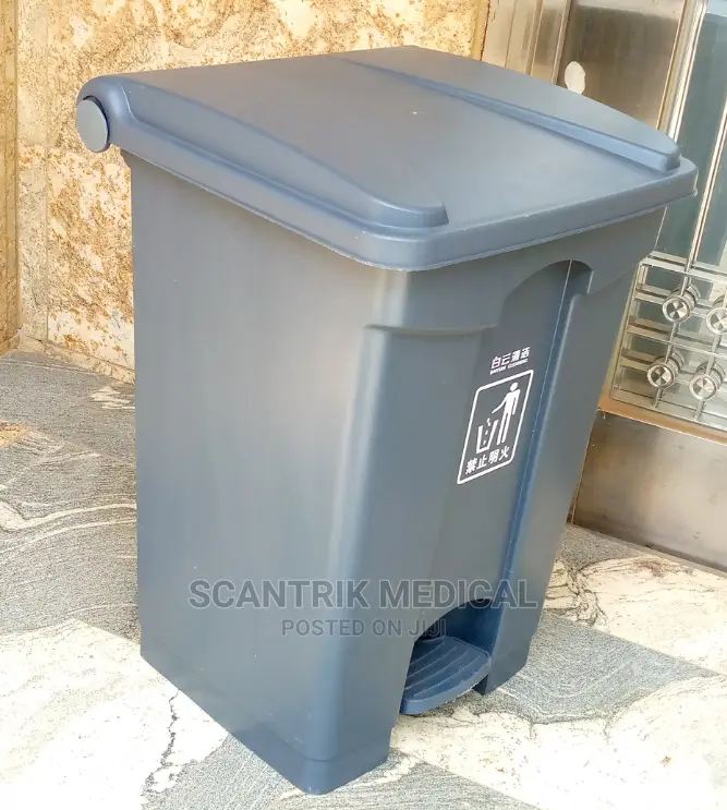 50 L Plastic Pedal Bin Silent Closing