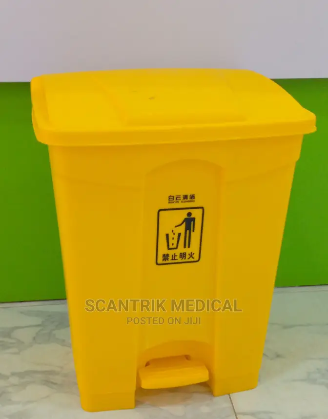 70L Rubbish Bins Wastepaper Baskets Plastic Medical Waste