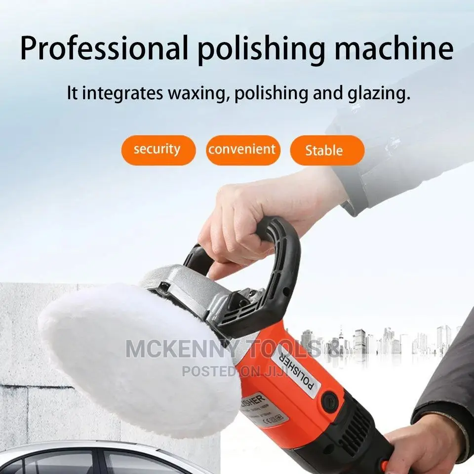 1400W Grinder Car Polisher Adjustable Speed Sanding Waxing