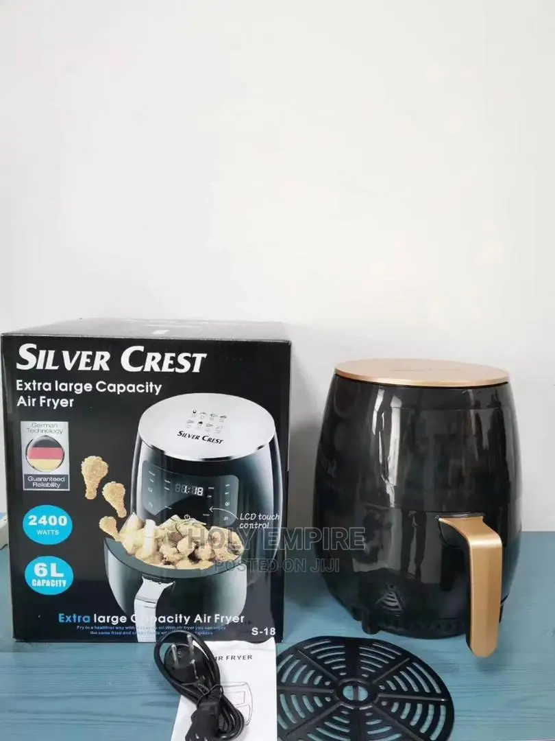 Silver Crest 6L Low Fat Air Fryer With Rapid Air C2400w