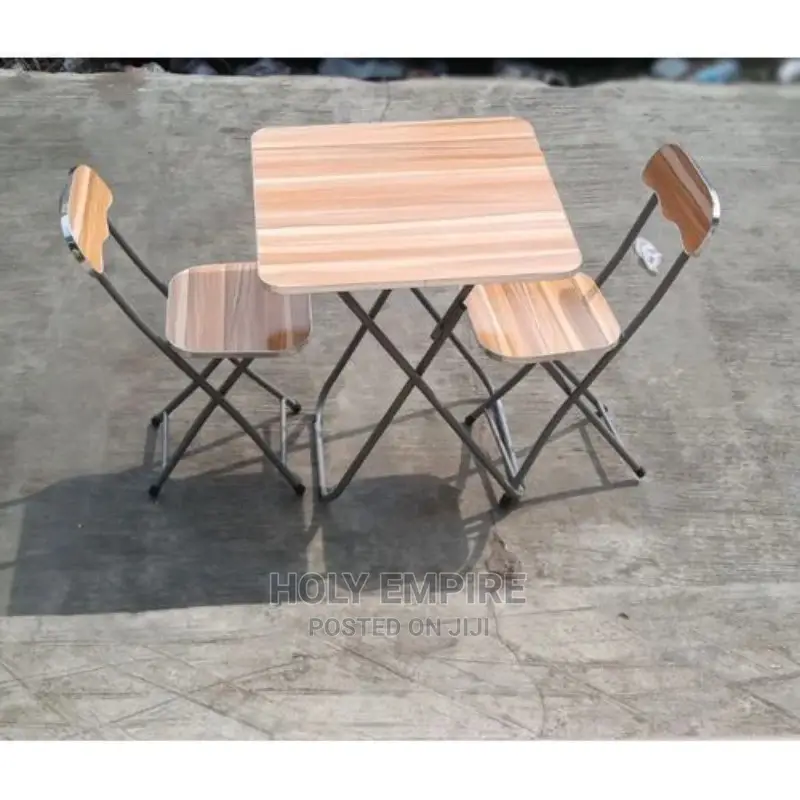 Adjustable Reading Table And Two Chairs