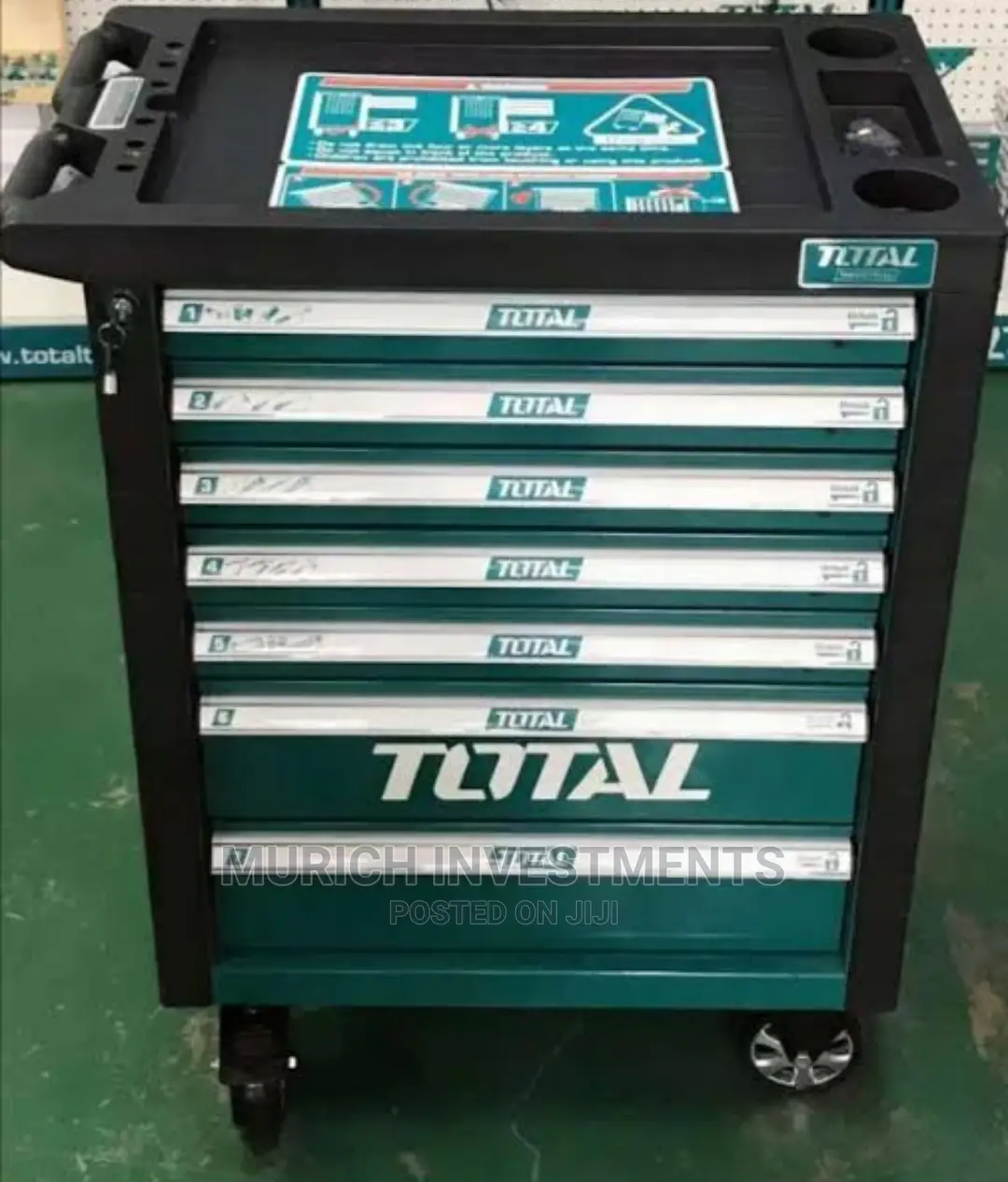 Total Industrial 328 PCS Tool Chest Set