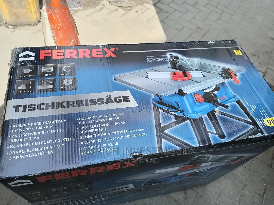 Ferrex Table Saw 1800W
