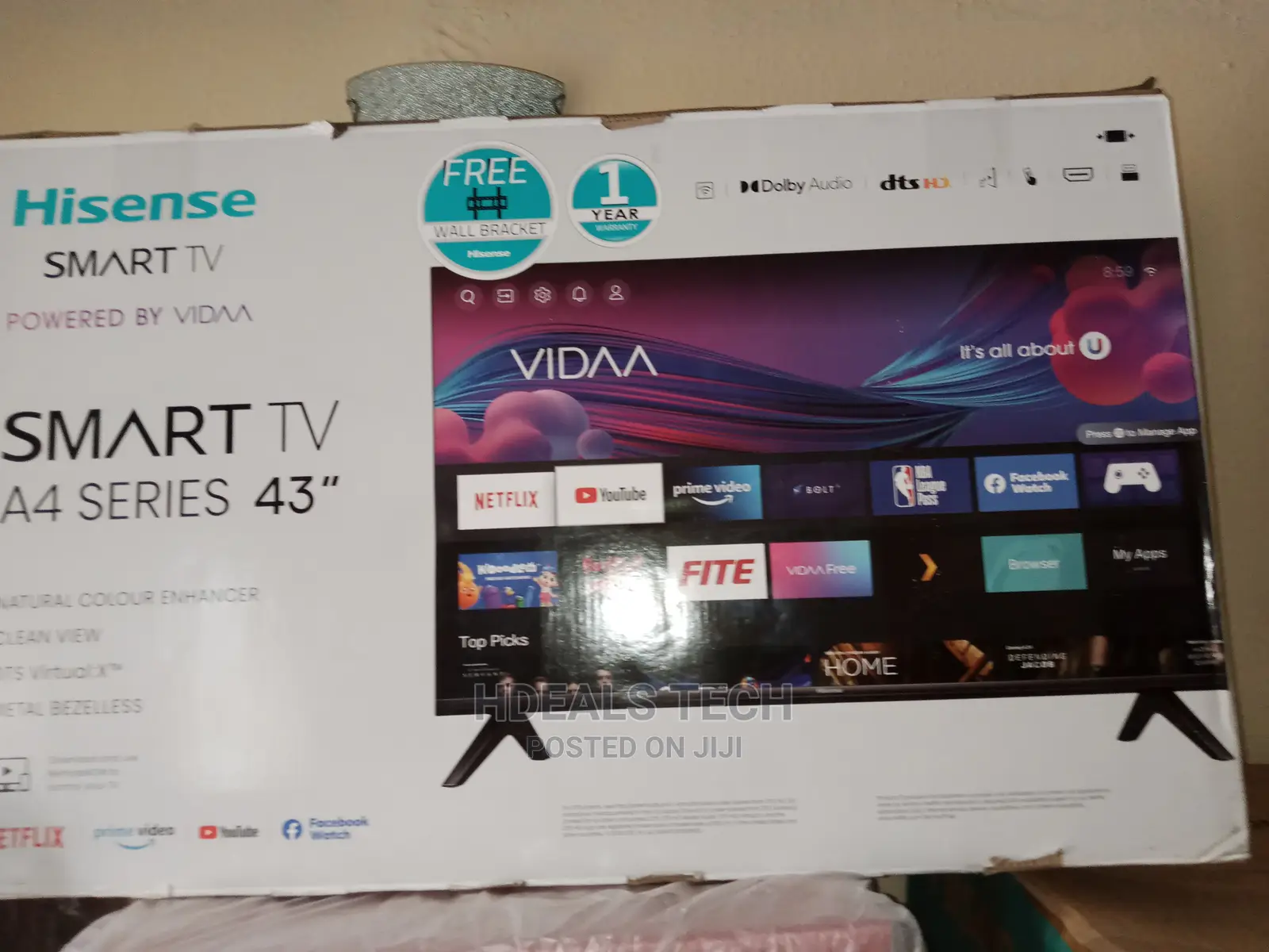Hisense 43 Inches Smart TV