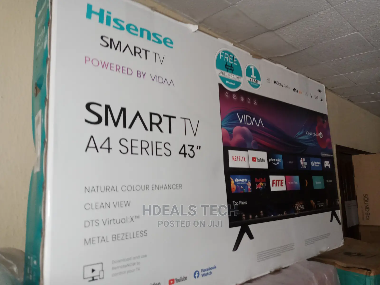 43 Inches Hisense Smart TV Facebook Watch