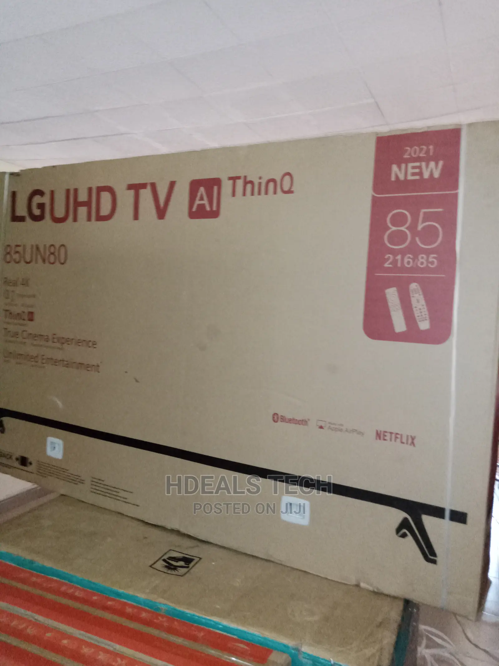 LG Smart TV 85 Inches With Netlix, Bluetooth