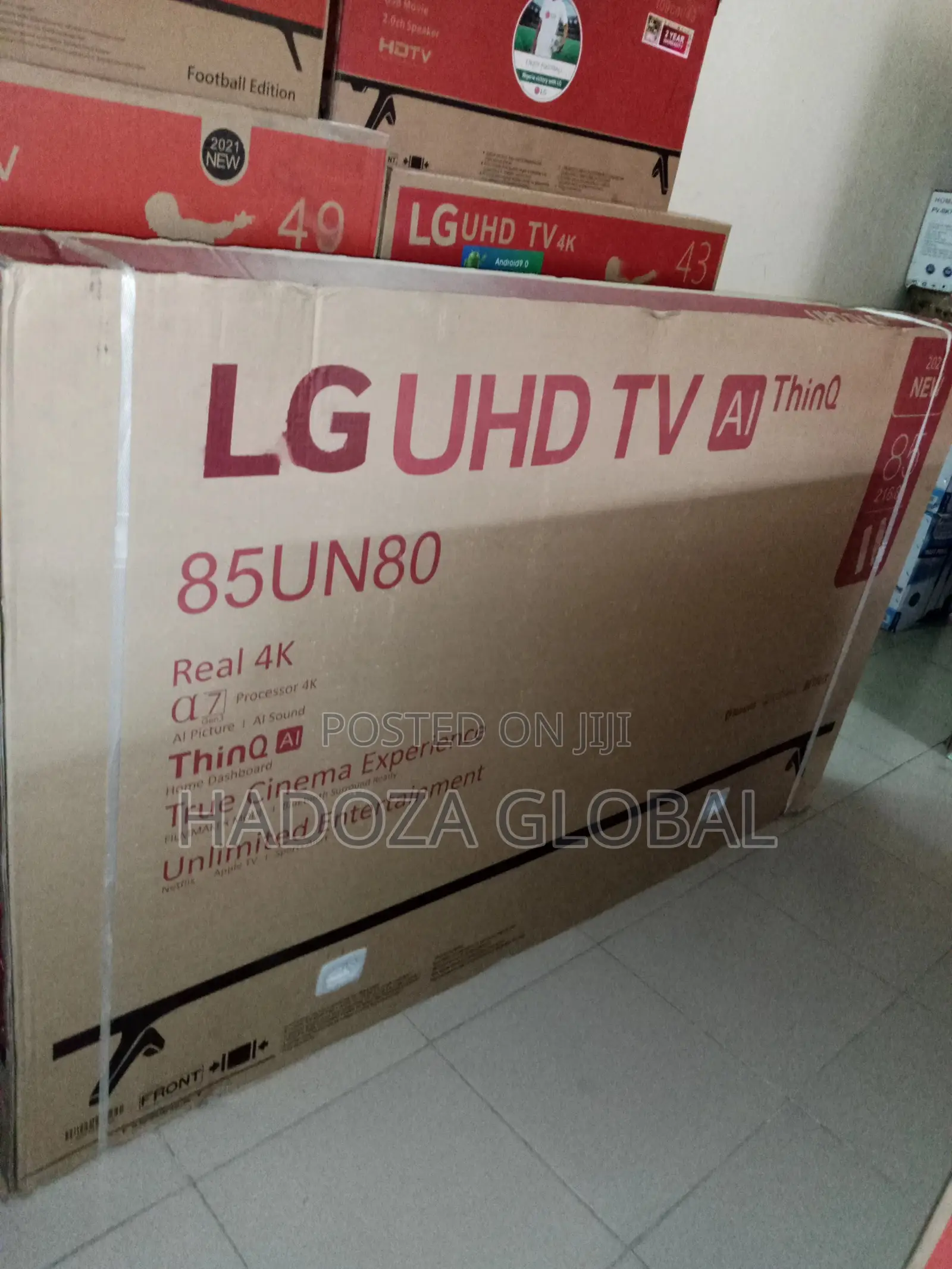 LG 85inches Smart TV + Bluetooth and Unlimited Entertainment