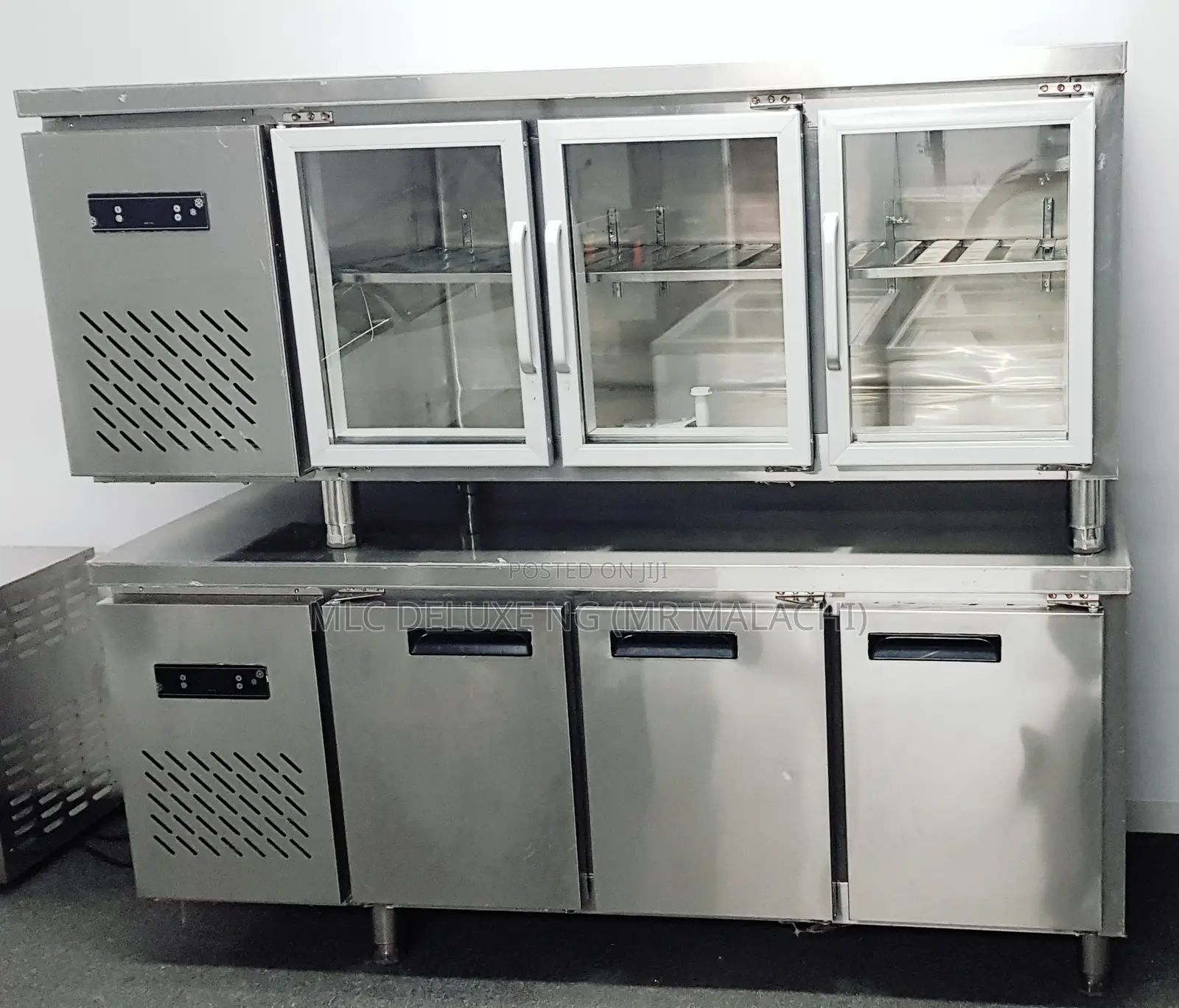 4,5ft Industrial Underbar Chillers S/S Under-Counter Fridge